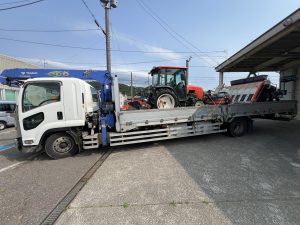 クボタ田植機NW8D･トラクターFT30 を買取させていただきました。誠にありがとうございます。
